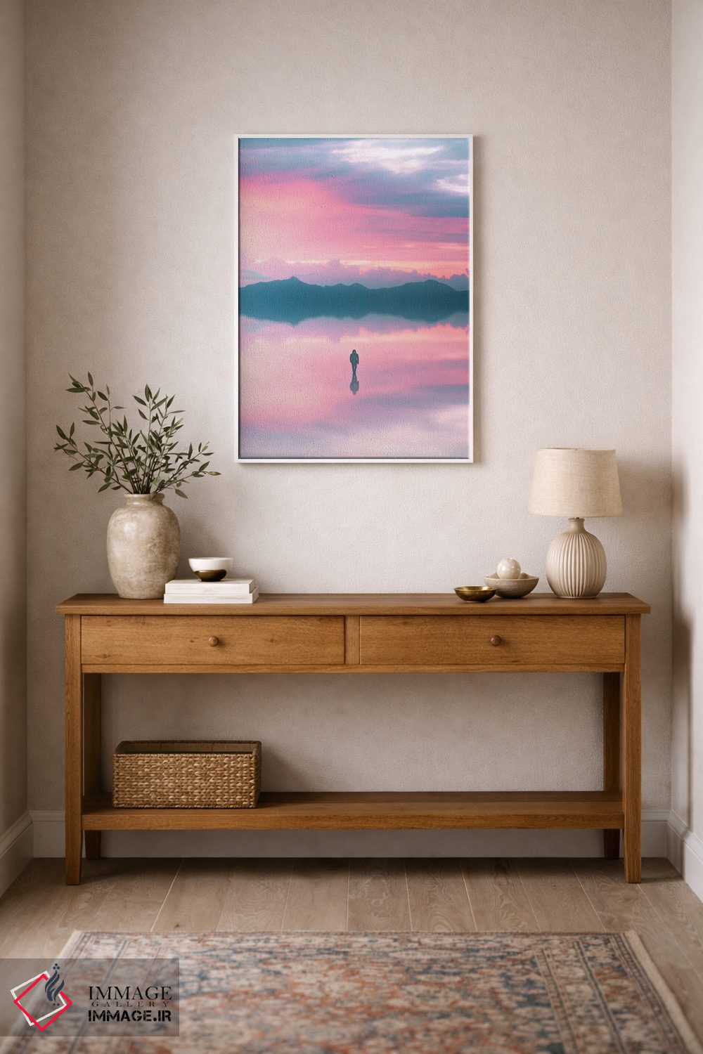 تابلو دکوراتیو گامی بر روی رویا شماره سه اثر جکسون رابرتز - D1W