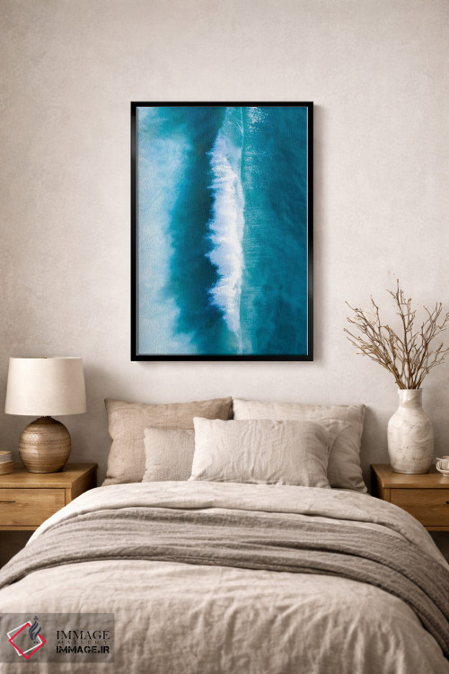 تابلو دکوراتیو شکاف موج شماره یک اثر جکسون رابرتز - D2B