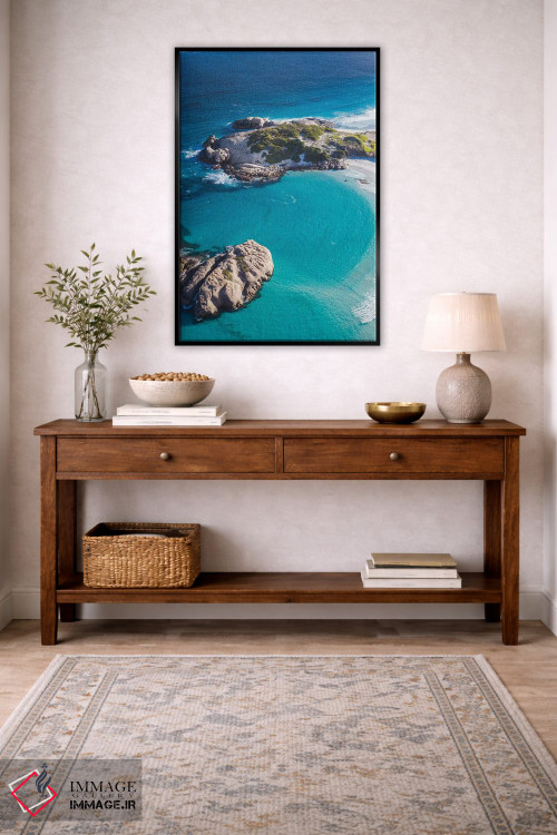 تابلو دکوراتیو خلیج گرگ و میش اثر جکسون رابرتز - D6B