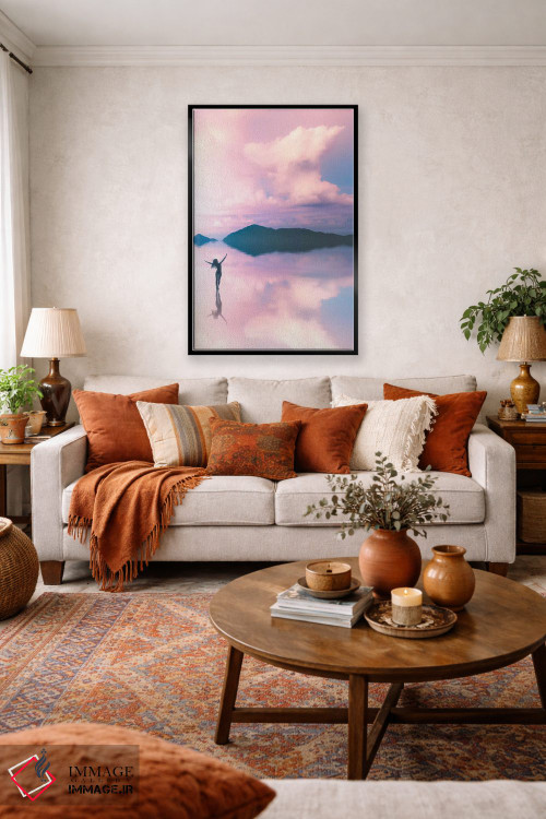 تابلو دکوراتیو گامی بر روی رویا شماره یک اثر جکسون رابرتز - D2B