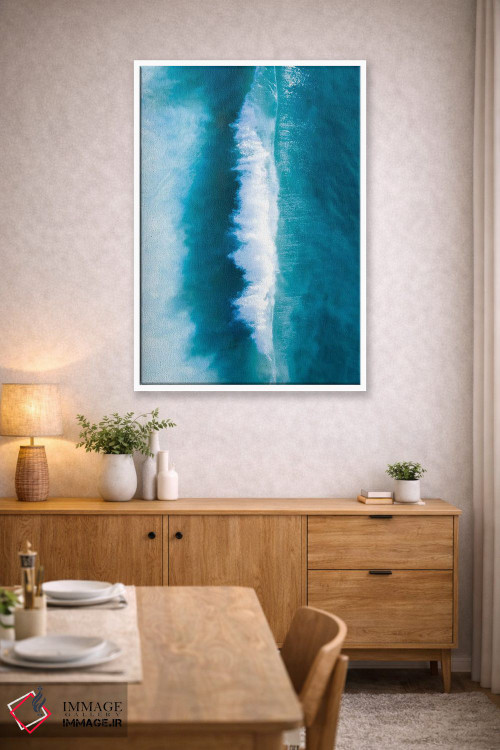 تابلو دکوراتیو شکاف موج شماره یک اثر جکسون رابرتز - D5W
