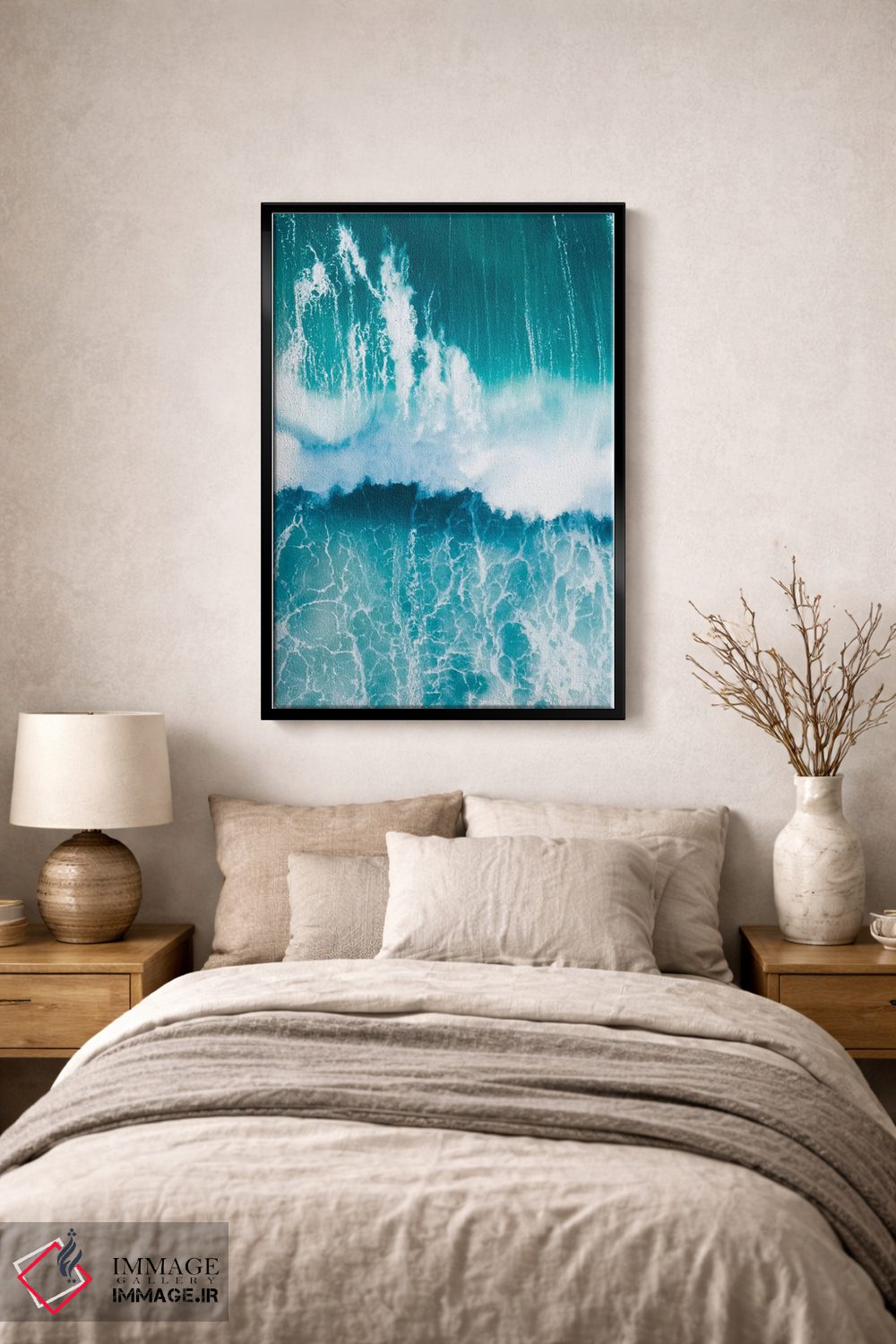 تابلو دکوراتیو شکاف موج شماره سه اثر جکسون رابرتز - D2B
