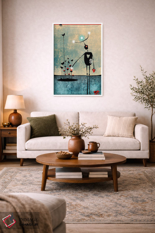 تابلو دکوراتیو پشتکار اثر جفری کولیسون - D2W