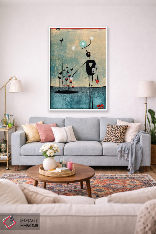 تابلو دکوراتیو پشتکار اثر جفری کولیسون - D1W