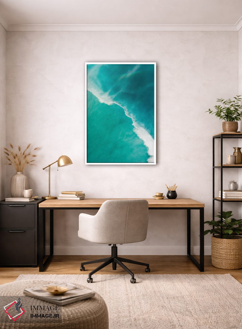 تابلو دکوراتیو شکاف موج شماره دو اثر جکسون رابرتز - D3W