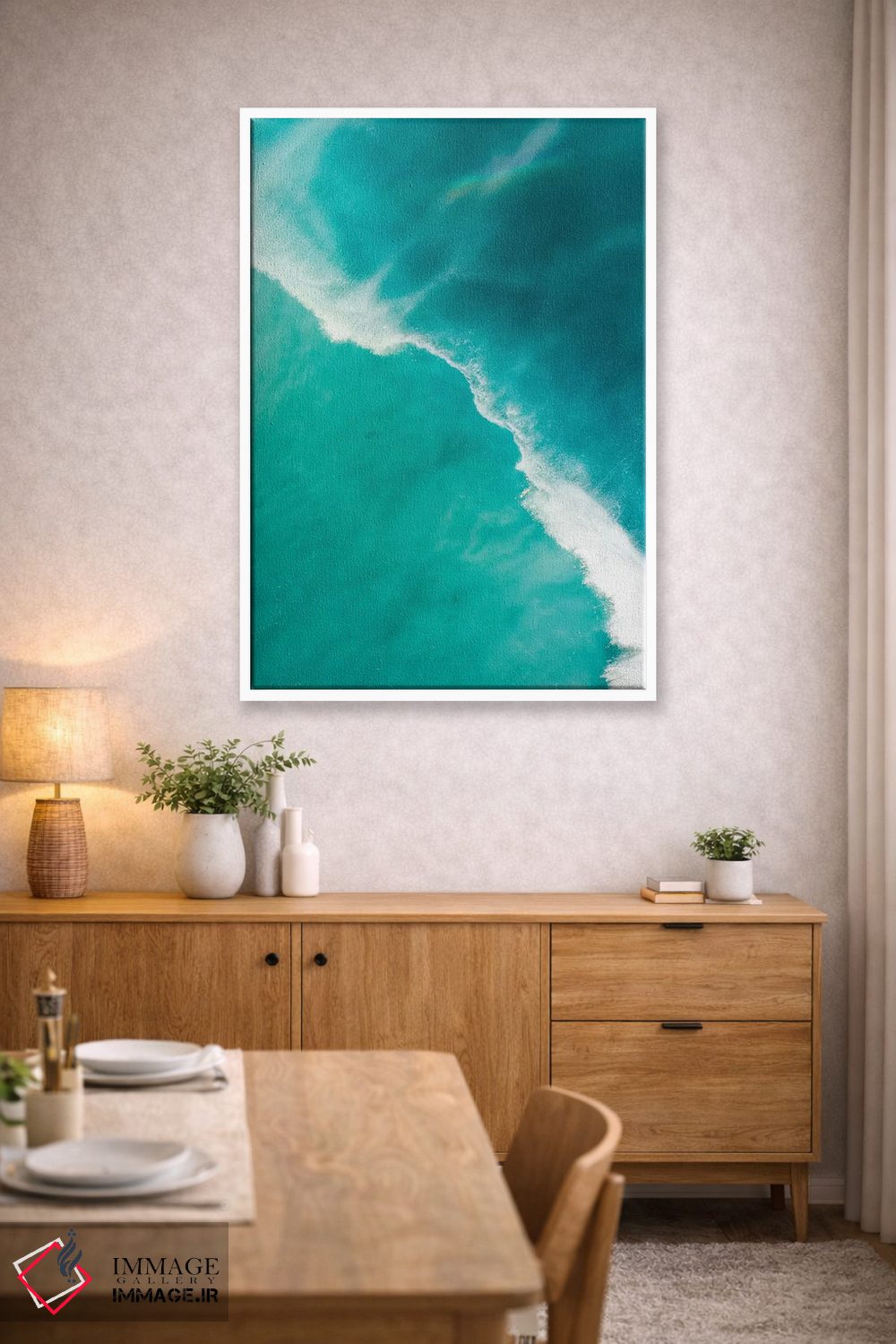 تابلو دکوراتیو شکاف موج شماره دو اثر جکسون رابرتز - D4W