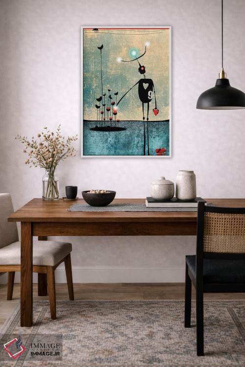 تابلو دکوراتیو پشتکار اثر جفری کولیسون - D3W