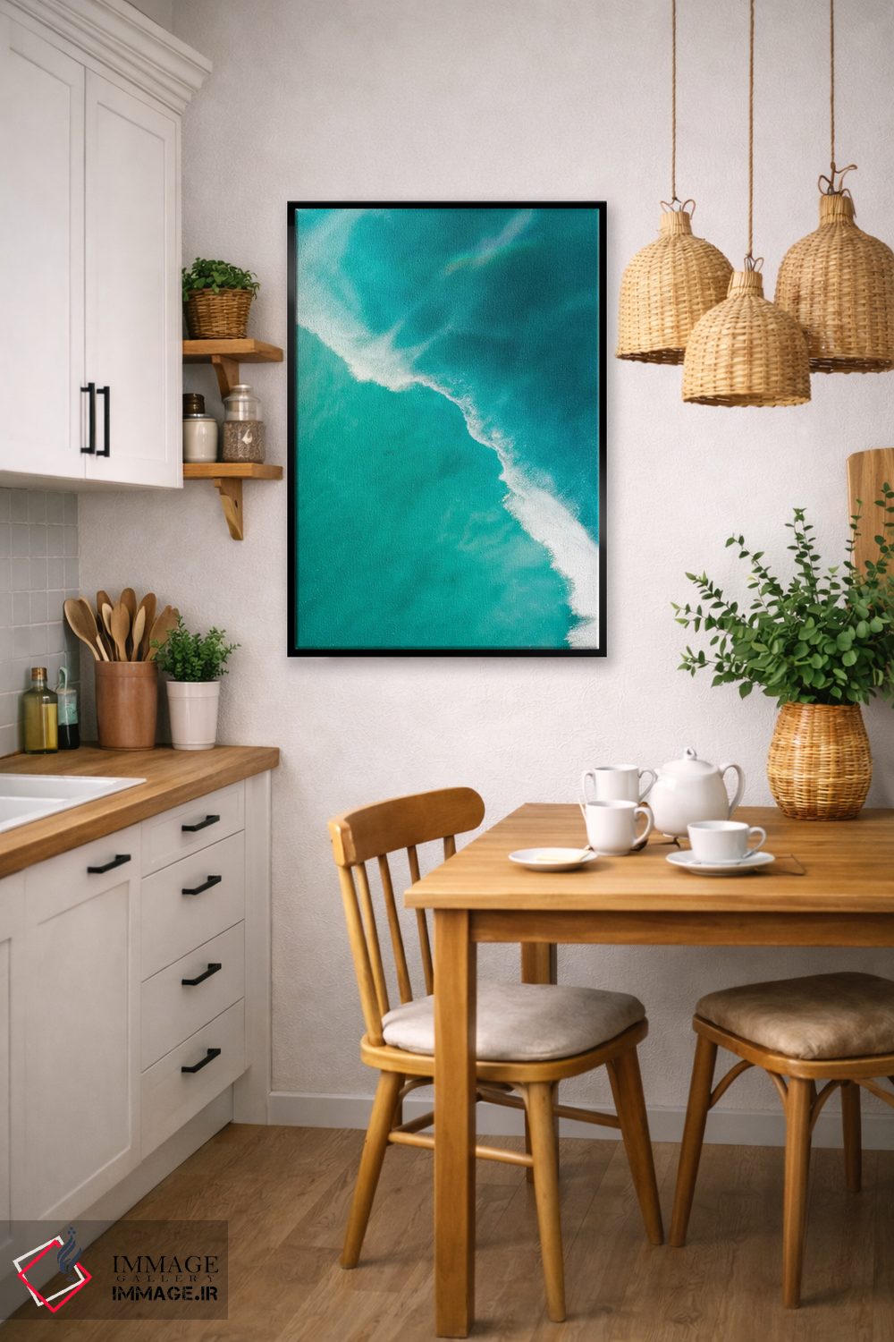 تابلو دکوراتیو شکاف موج شماره دو اثر جکسون رابرتز - D6B