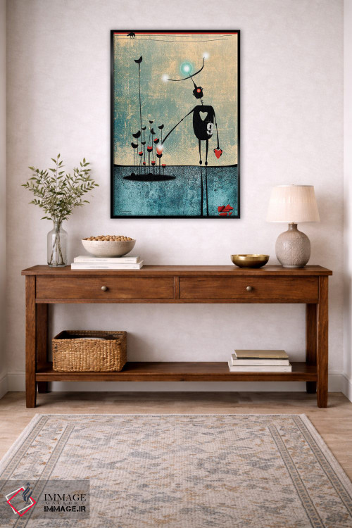 تابلو دکوراتیو پشتکار اثر جفری کولیسون - D4B