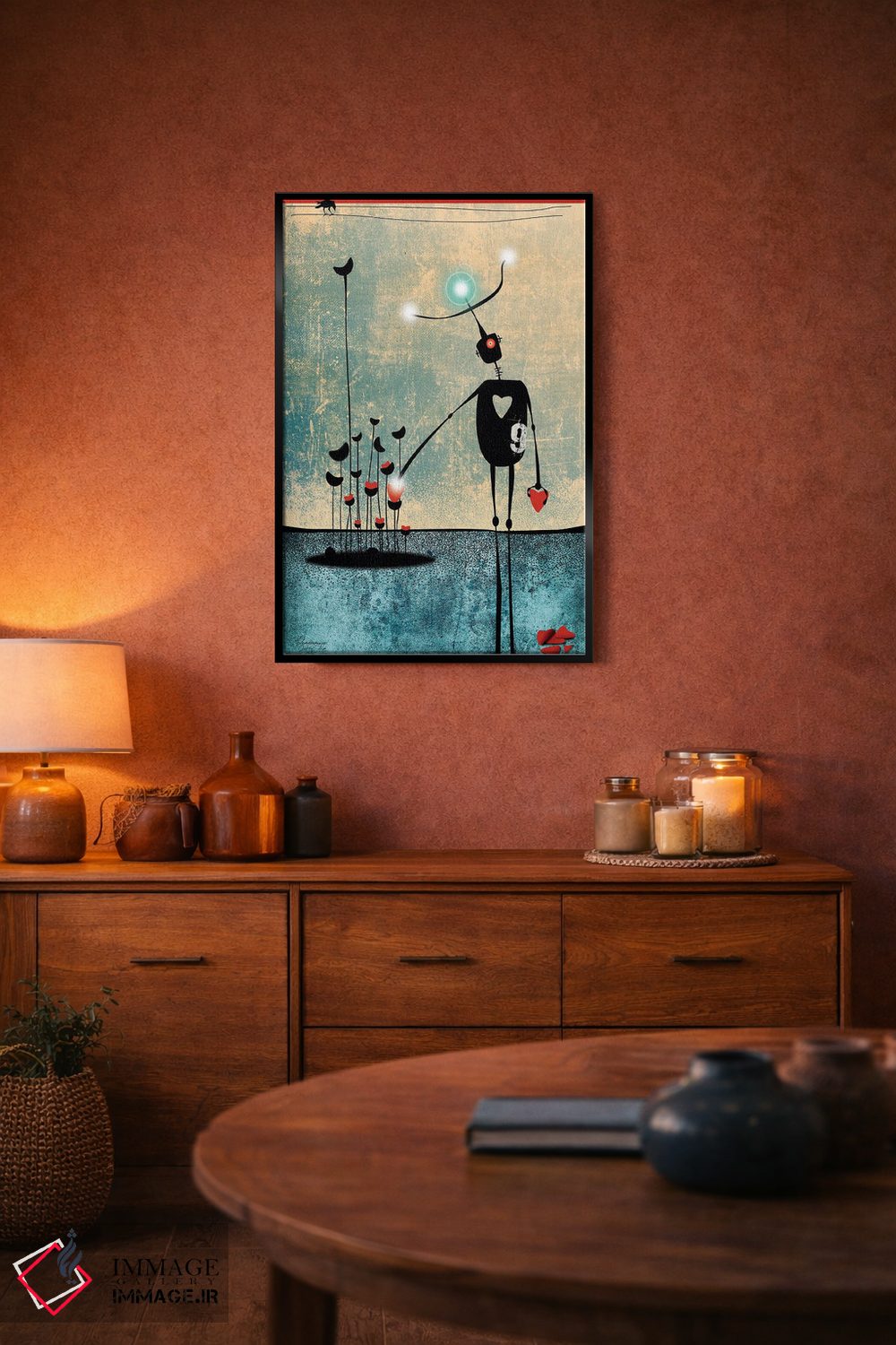 تابلو دکوراتیو پشتکار اثر جفری کولیسون - D5B