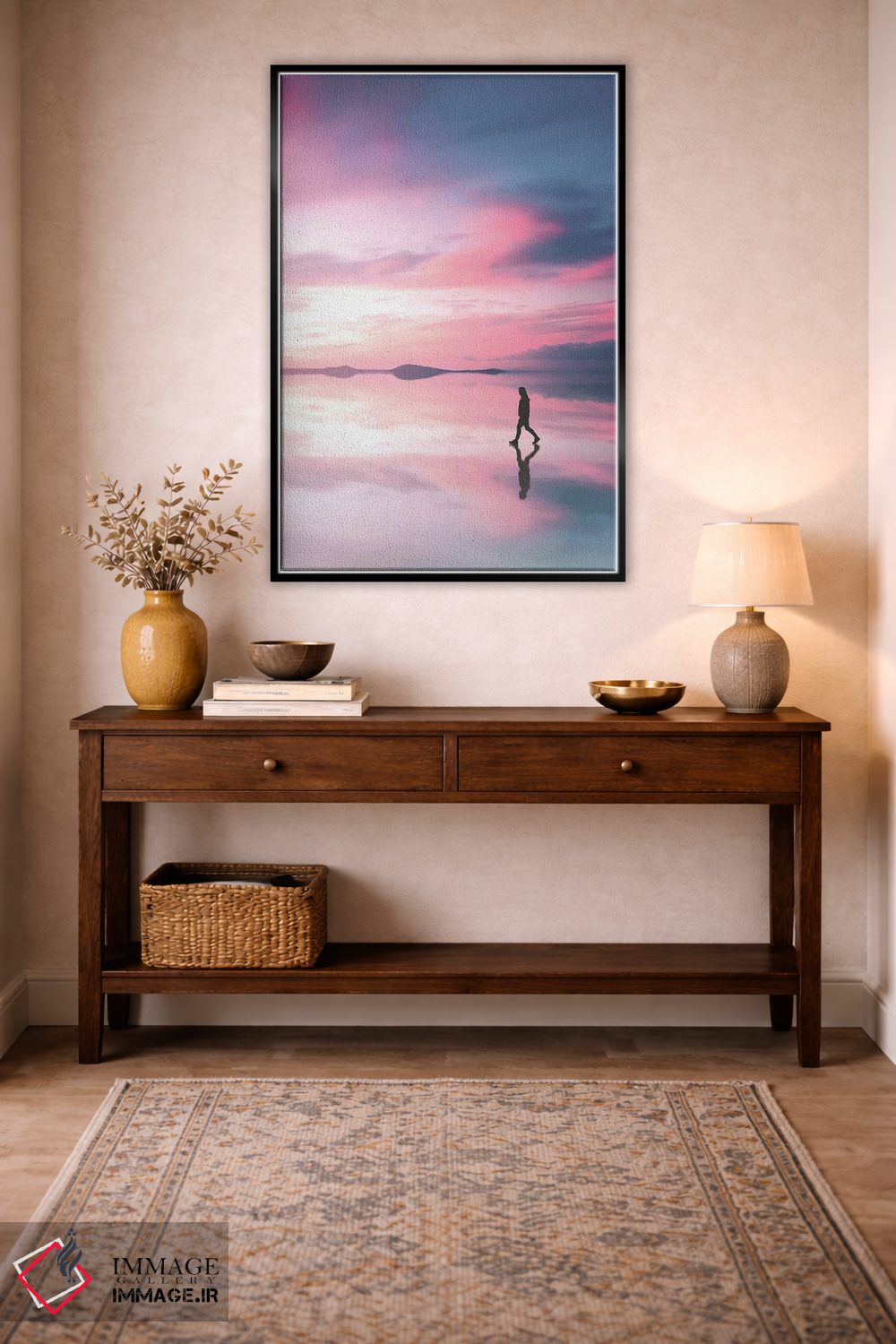 تابلو دکوراتیو گامی بر روی رویا شماره دو اثر جکسون رابرتز - D6B