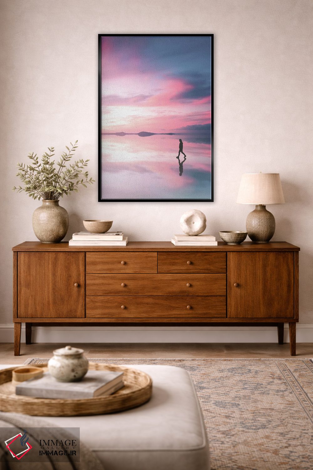 تابلو دکوراتیو گامی بر روی رویا شماره دو اثر جکسون رابرتز - D5B