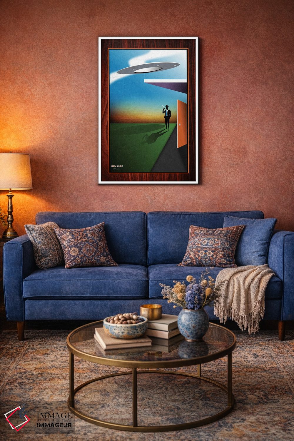 تابلو مدرن کارآگاه خصوصی اثر جفری کولیسون - D3W