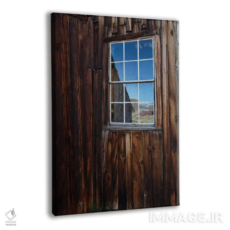تابلو دکوراتیو California, Bodie State Historic Park. Weathered Window In A… اثر جینز گالری - نمای پرسپکتیو محصول
