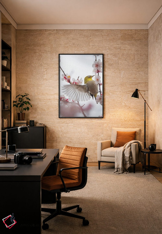 تابلو دکوراتیو رقصیدن با آلو اثر میوا سان - D6B