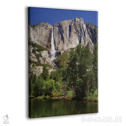 تابلو دکوراتیو California, Yosemite National Park. Yosemite Falls And Merce… اثر جینز گالری - نمای پرسپکتیو محصول