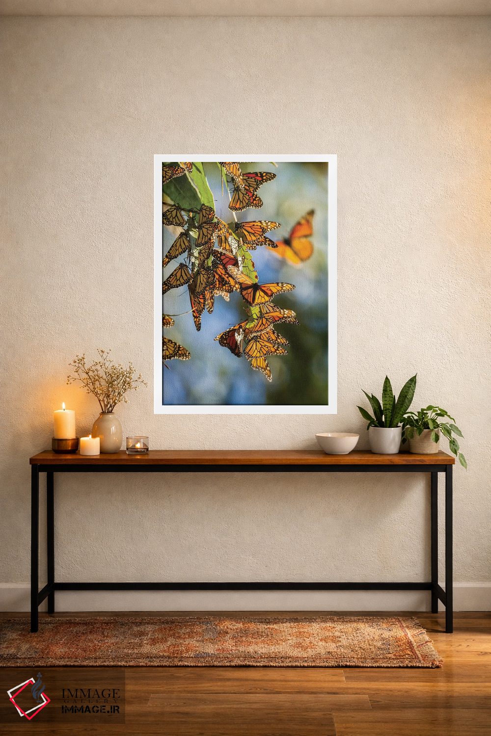 تابلو دکوراتیو California, San Luis Obispo County. Clustering Monarch Butte… اثر جینز گالری - D3W