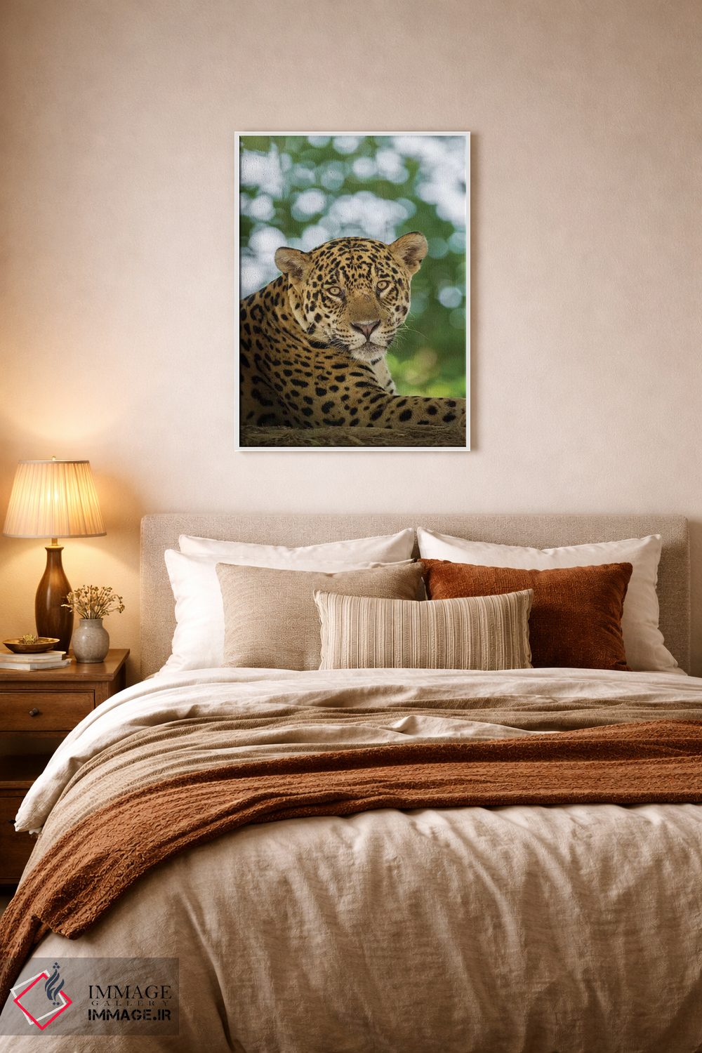 تابلو دکوراتیو Pantanal Conservation Area, Brazil,پرتره جگوار وحشی در حال ا… اثر جینز گالری - D5W