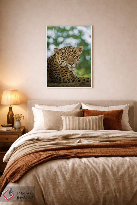 تابلو دکوراتیو Pantanal Conservation Area, Brazil,پرتره جگوار وحشی در حال ا… اثر جینز گالری - D5W