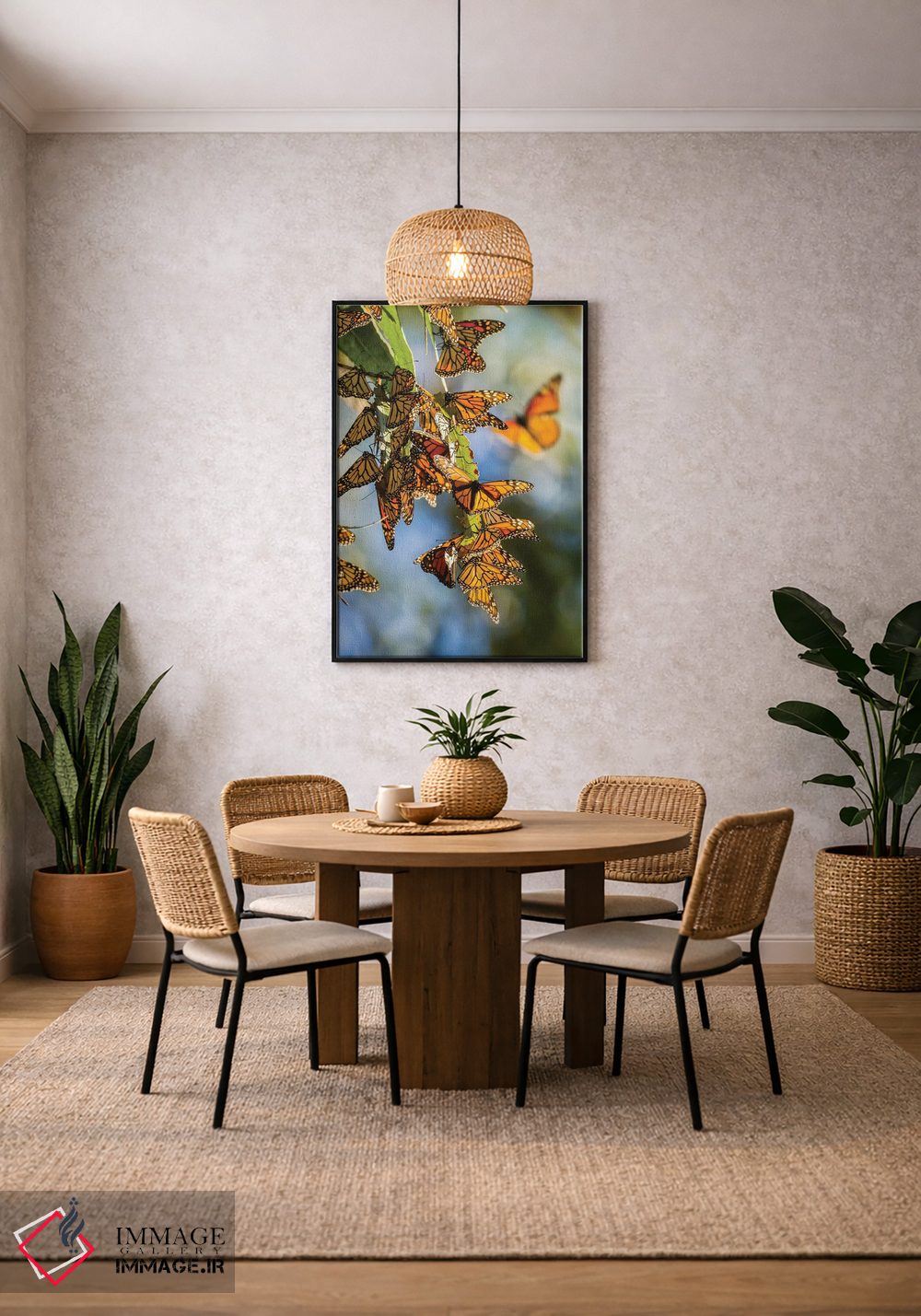 تابلو دکوراتیو California, San Luis Obispo County. Clustering Monarch Butte… اثر جینز گالری - D4B