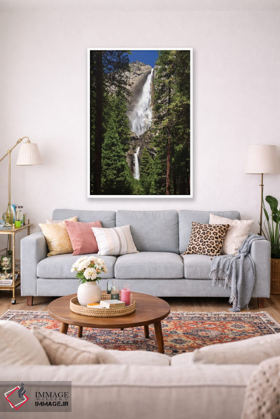 تابلو دکوراتیو California, Yosemite National Park. Yosemite Falls Landscape… اثر جینز گالری - D1W