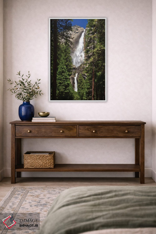 تابلو دکوراتیو California, Yosemite National Park. Yosemite Falls Landscape… اثر جینز گالری - D3W