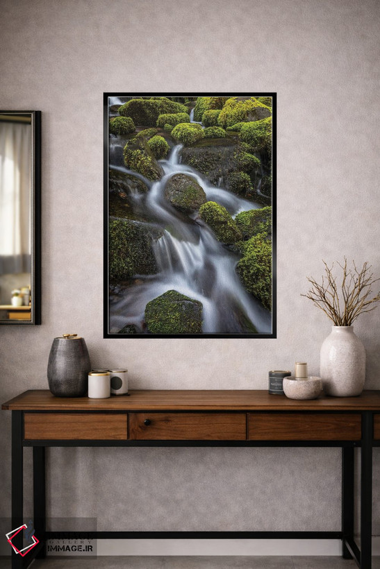 تابلو دکوراتیو Washington State, Olympic National Park. Cedar Creek scenic.… اثر جینز گالری - D1B