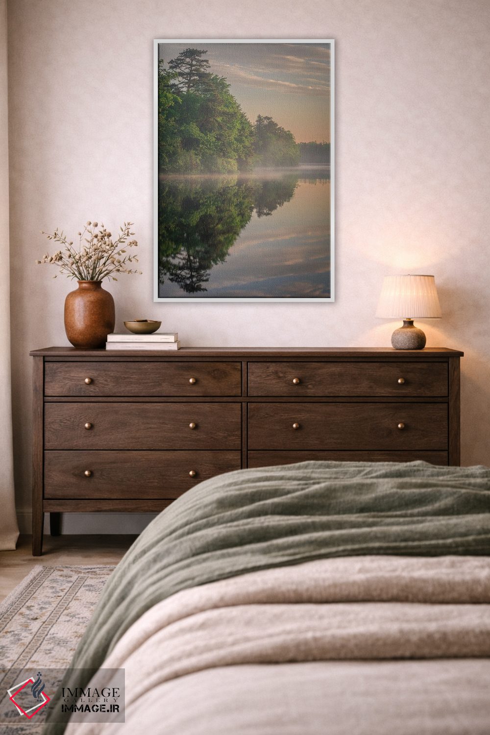 تابلو دکوراتیو New Jersey, Pinelands National Reserve. Sunrise Reflections… اثر جینز گالری - D4W