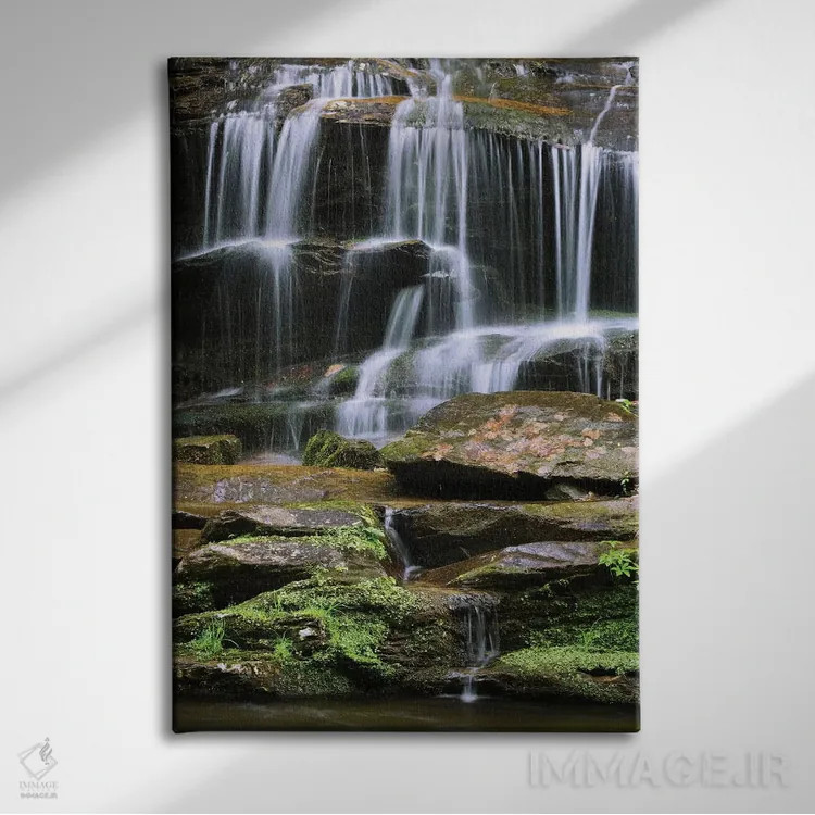 تابلو دکوراتیو آمریکا، تنسی، پارک ملی کوه های گریتموکی. آبشار اثر جینز گالری - نمای روبهرو روی دیوار