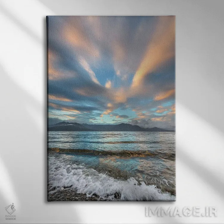 تابلو دکوراتیو Washington State. Seabeck. Sunset over Hood Canal.,ایالات مت… اثر جینز گالری - نمای روبهرو روی دیوار