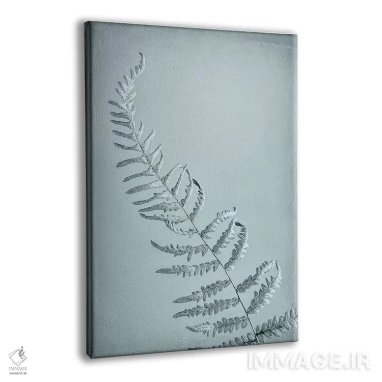 تابلو دکوراتیو آمریکا، ایالت واشنگتن، سی بک. طرح انتزاعی سرخس کوهی اثر جینز گالری - نمای پرسپکتیو محصول