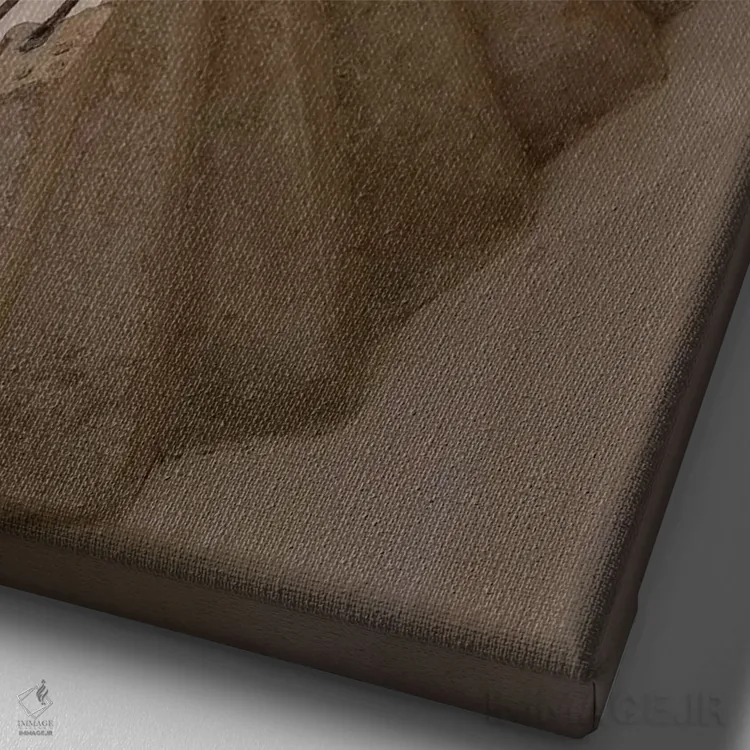 تابلو دکوراتیو Venice. Spiral stairwell.,ایتالیا، ونیز. راه پله پیچ دار اثر جینز گالری - نمای نزدیک بافت بوم