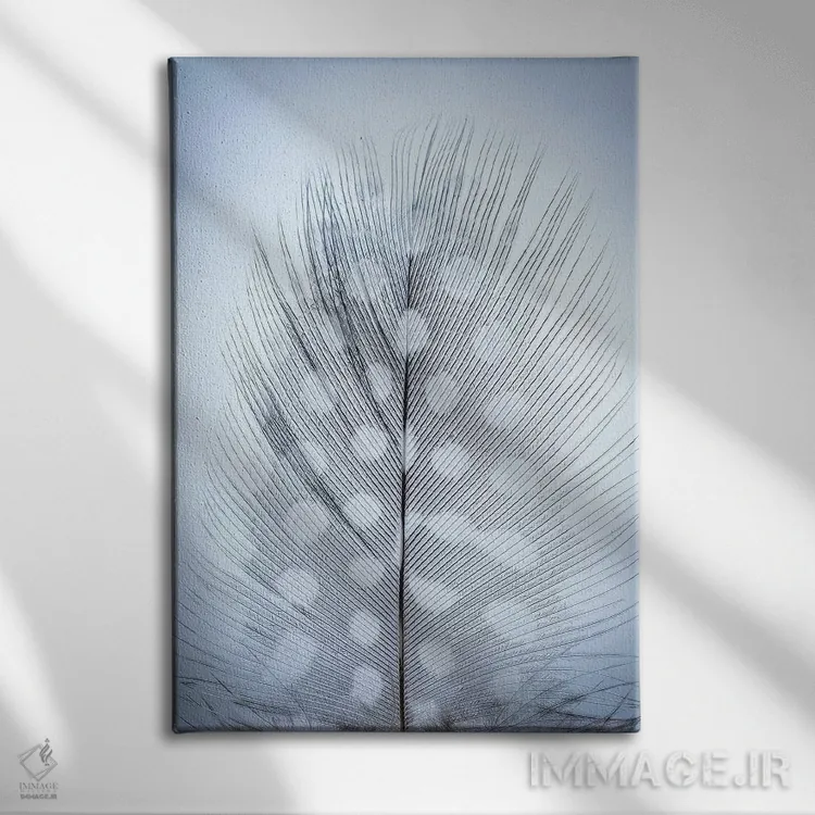 تابلو دکوراتیو Washington State, Seabeck. Detail of feather II,ایالات متحده… اثر جینز گالری - نمای روبهرو روی دیوار