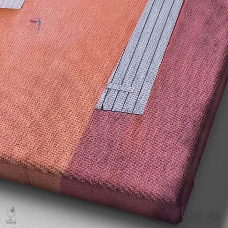 تابلو دکوراتیو Provence, Roussillon. Window shutters in buildings.,فرانسه… اثر جینز گالری - نمای نزدیک بافت بوم