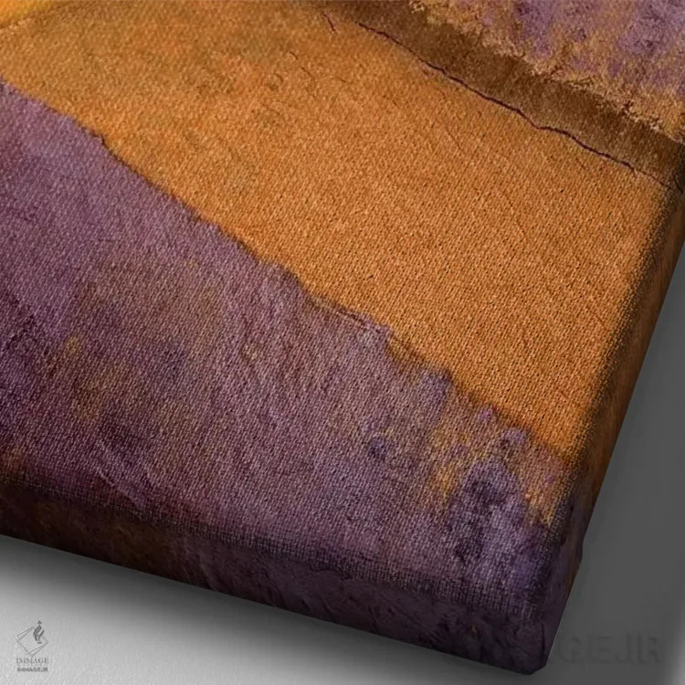 تابلو دکوراتیو Rajasthan. Colorful stairway close-up.,هند، راجستان. نمای نز… اثر جینز گالری - نمای نزدیک بافت بوم