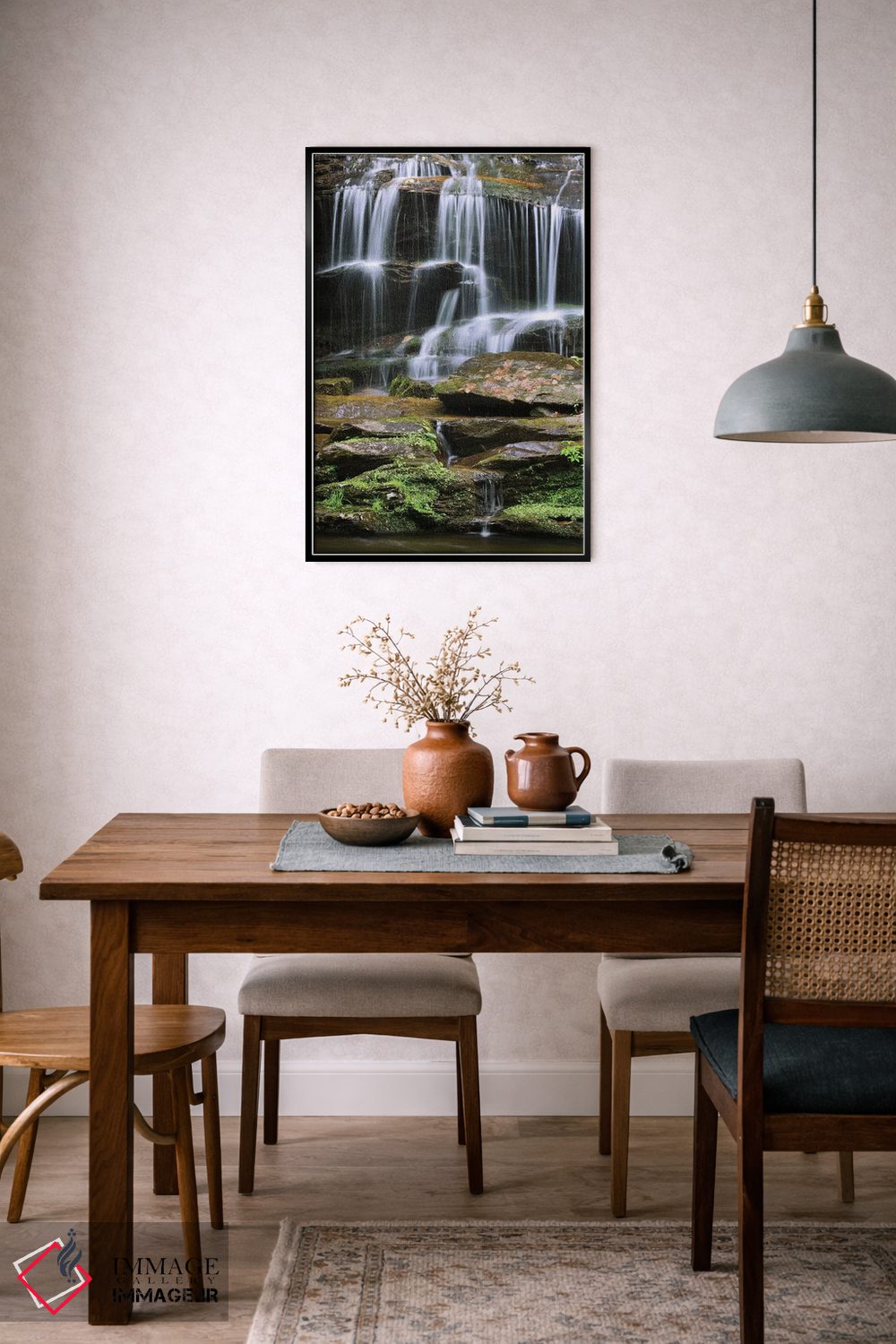 تابلو دکوراتیو آمریکا، تنسی، پارک ملی کوه های گریتموکی. آبشار اثر جینز گالری - D6B