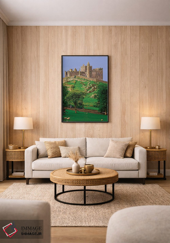 تابلو دکوراتیو County Tipperary. View Of The Rock Of Cashel, A Medieval For… اثر جینز گالری - D1B