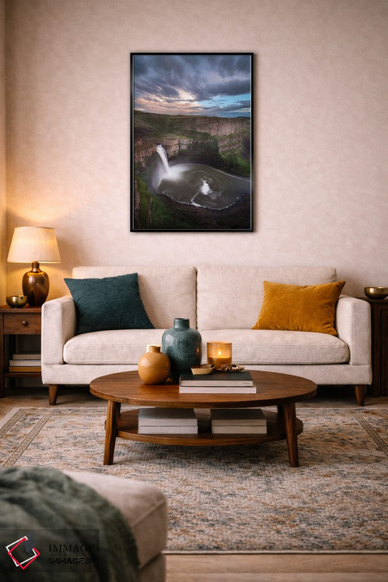 تابلو دکوراتیو Washington State. Palouse Falls at sunset.,ایالات متحده، ایا… اثر جینز گالری - D5B