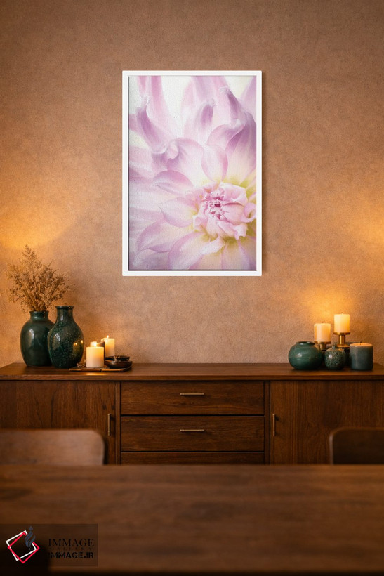 تابلو دکوراتیو Washington State, Seabeck. Dahlia blossom close-up I,ایالات… اثر جینز گالری - D1W