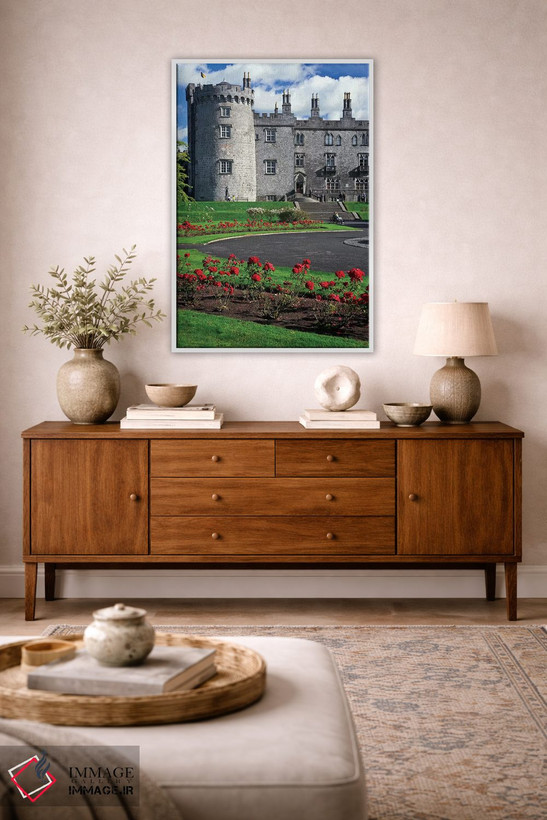 تابلو دکوراتیو Kilkenny. View Of Kilkenny Castle.,ایرلند، کیلکنی. نمای قلعه… اثر جینز گالری - D2W