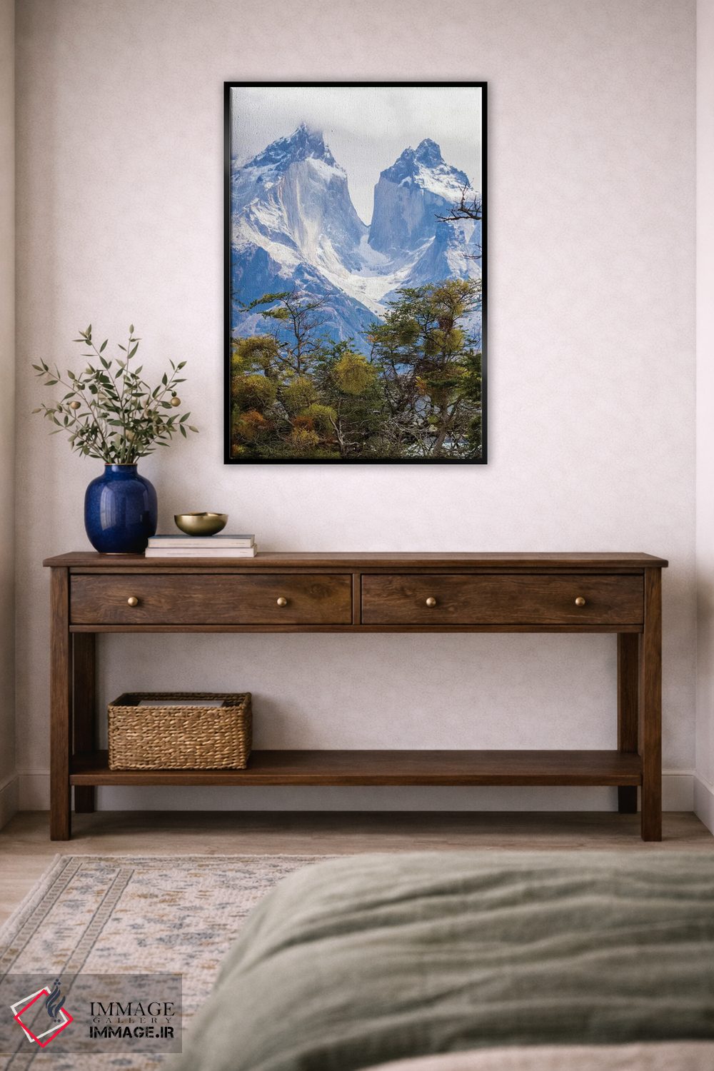 تابلو دکوراتیو Patagonia. The Horns mountains II,شیلی، پاتاگونیا. کوه های ه… اثر جینز گالری - D4B