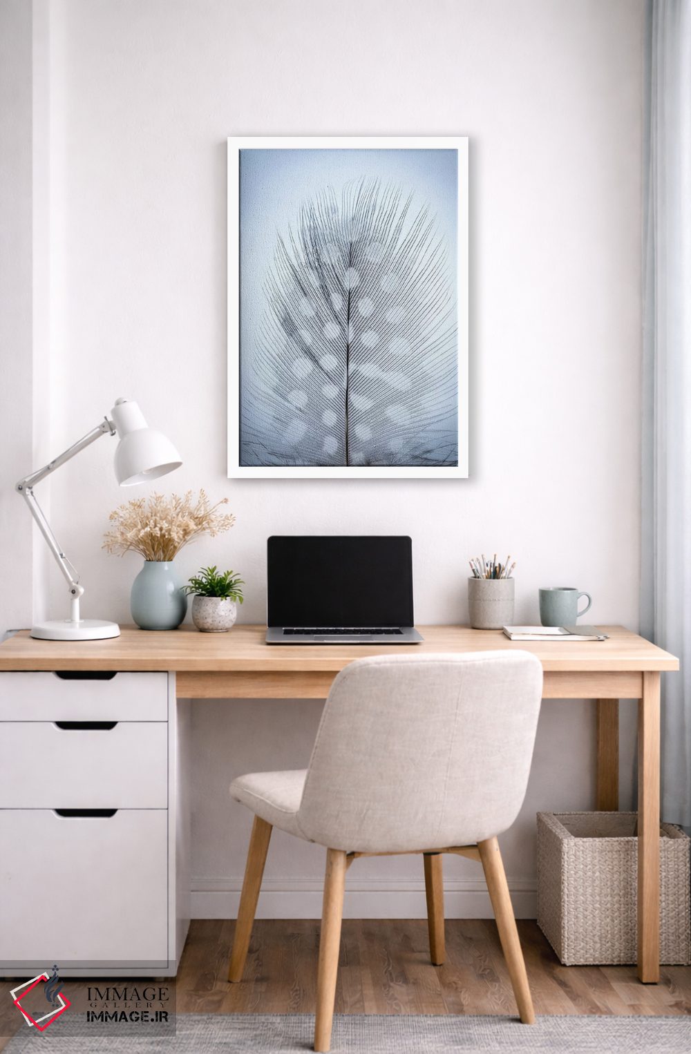 تابلو دکوراتیو Washington State, Seabeck. Detail of feather II,ایالات متحده… اثر جینز گالری - D4W