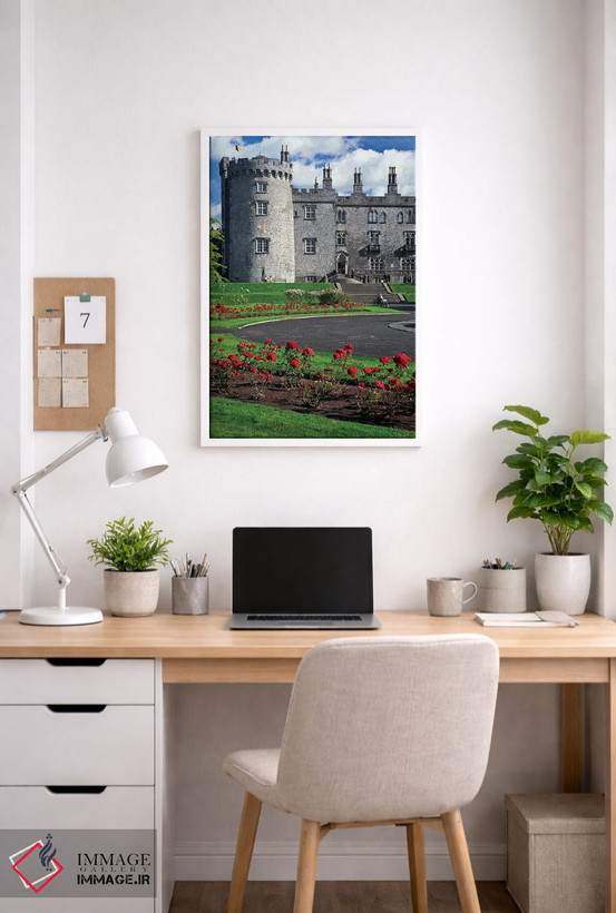 تابلو دکوراتیو Kilkenny. View Of Kilkenny Castle.,ایرلند، کیلکنی. نمای قلعه… اثر جینز گالری - D3W
