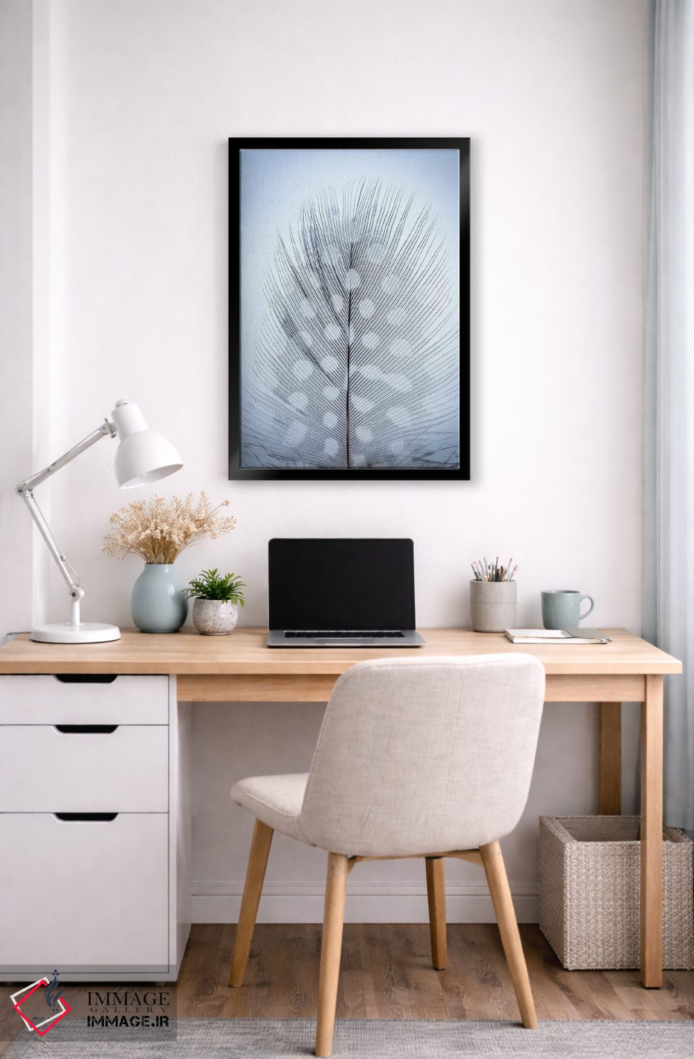 تابلو دکوراتیو Washington State, Seabeck. Detail of feather II,ایالات متحده… اثر جینز گالری - D6B