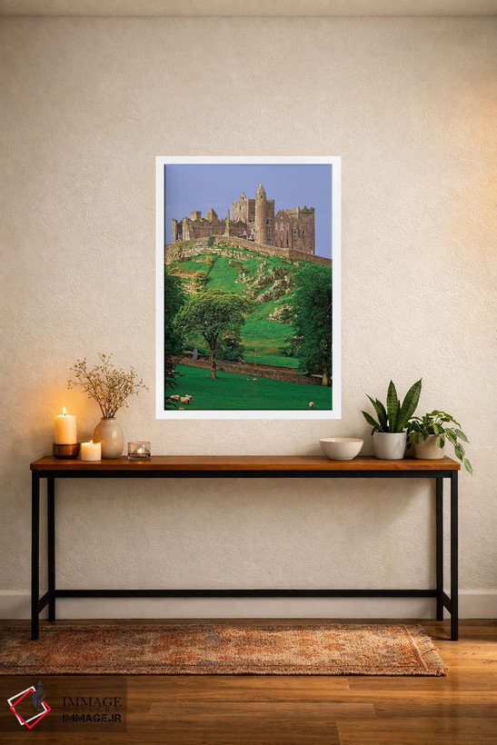 تابلو دکوراتیو County Tipperary. View Of The Rock Of Cashel, A Medieval For… اثر جینز گالری - D5W