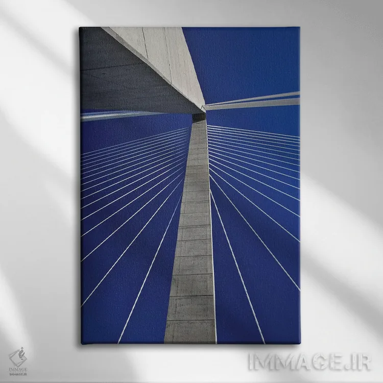 تابلو دکوراتیو South Carolina, Charleston. Looking up at Arthur Ravenel Jr.… اثر جینز گالری - نمای روبهرو روی دیوار