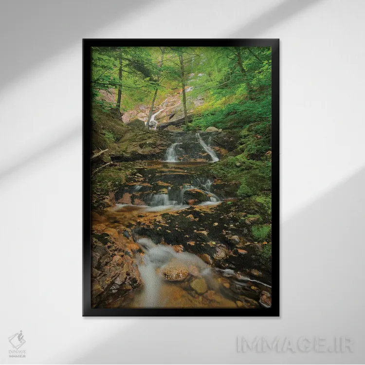 تابلو دکوراتیو Nova Scotia, Cape Breton Highlands National Park. Beulach Ba… اثر جینز گالری - نمای قابدار مشکی