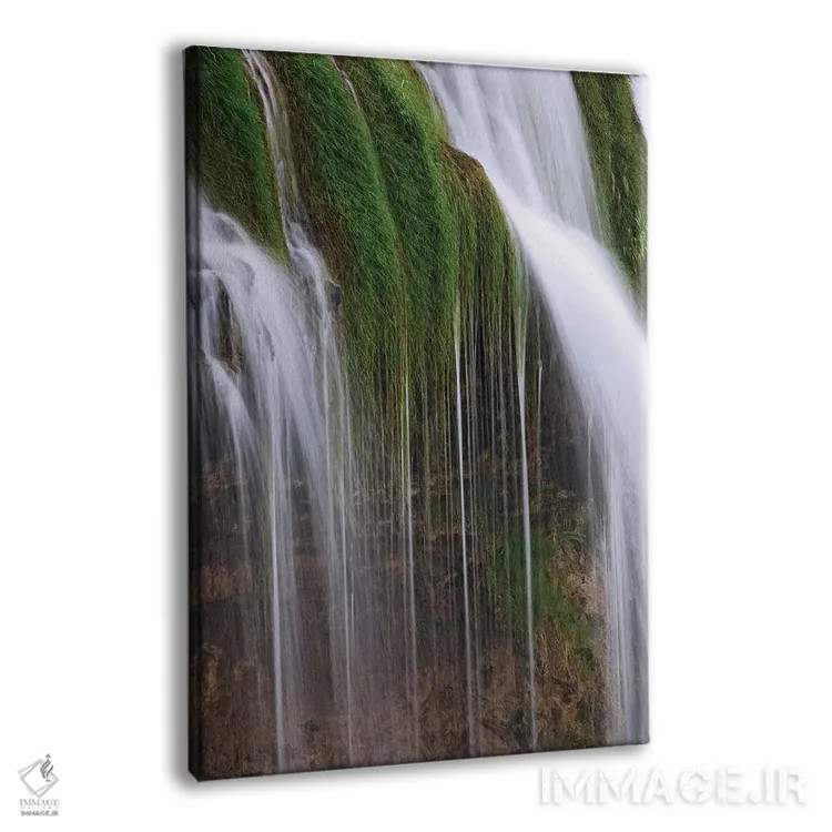 تابلو دکوراتیو Idaho, Caribou National Forest. Fall Creek Waterfalls scenic… اثر جینز گالری - نمای پرسپکتیو محصول