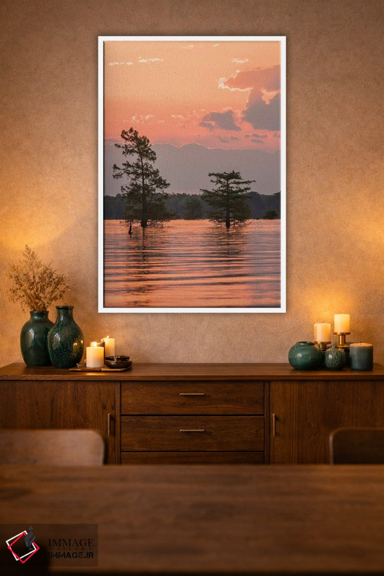 تابلو دکوراتیو Louisiana, Atchafalaya National Wildlife Refuge. Sunrise on… اثر جینز گالری - D1W