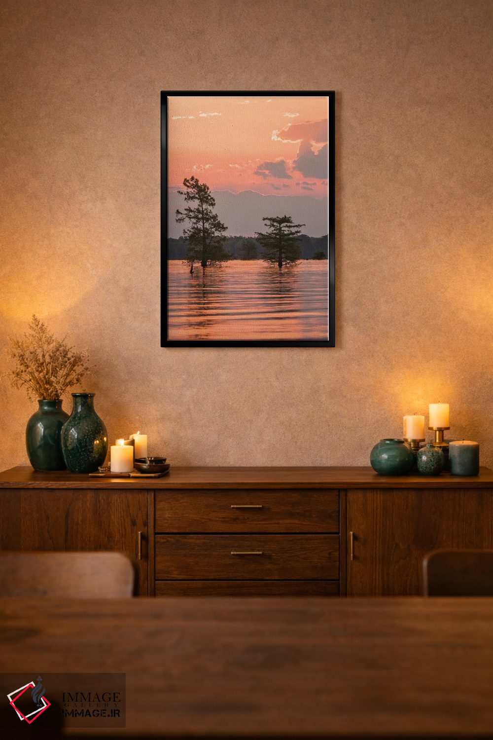 تابلو دکوراتیو Louisiana, Atchafalaya National Wildlife Refuge. Sunrise on… اثر جینز گالری - D2B